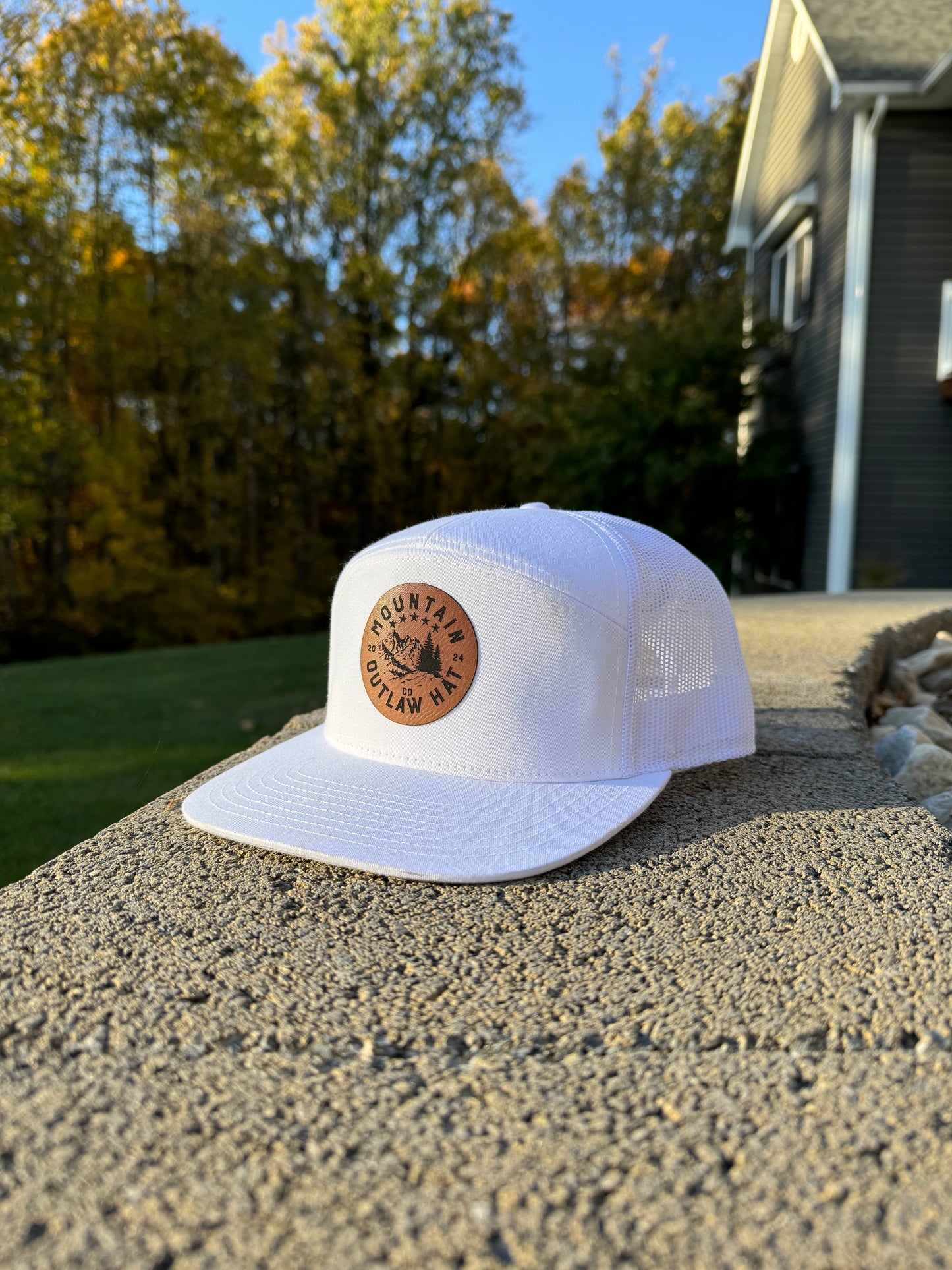 Solid white SnapBack